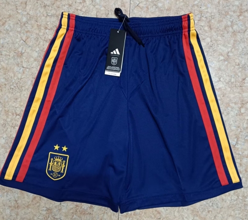 2 Star 2026/27 Spain Home Blue Thailand Soccer Shorts-315