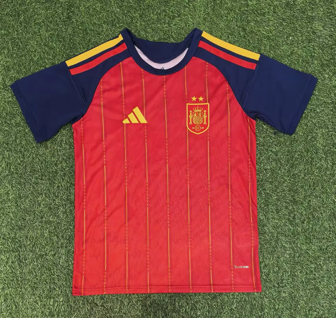2 Star 2026/27 Spain Home Red Thailand Soccer Jersey AAA-416/705/320