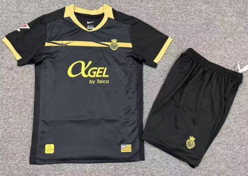 Kids 2026/27 RCD Mallorca Away Black Youth/Kids Soccer Uniform-1040