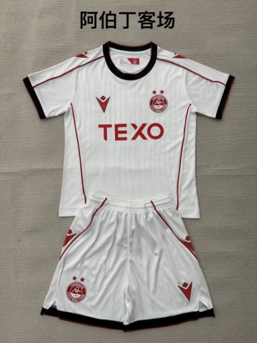 Kids 2026/27 Aberdeen Away White Kids/Youth Soccer Uniform-208