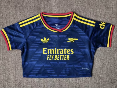 Short Clothing 2026/27 Arsenal Away Royal Blue Thailand Women Soccer Jersey AAA-308
