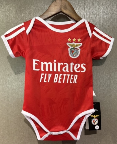 (Size 9-12) 2026/27 Benfica Home Red Baby Soccer Uniform-308