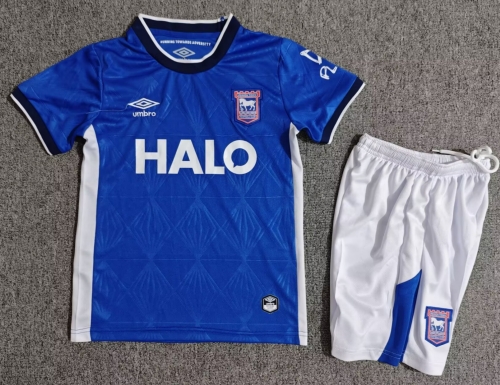 Kids 2026/27 Ipswich Town FC Home Blue Kids/Youth Soccer Uniform-1040