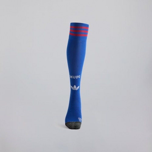 2026/27 Manchester United Away Blue Youth/Adult Thailand Soccer Socks