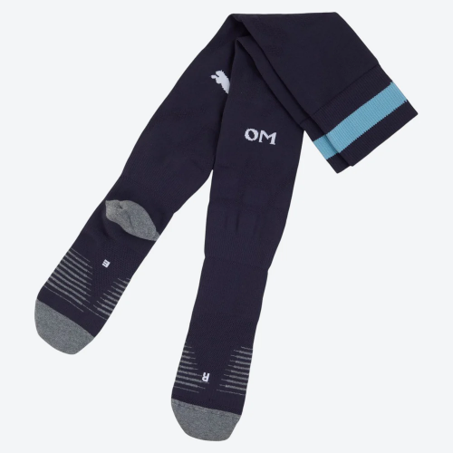 2026/27 Olympique de Marseille Away Black Adult/Kids Thailand Soccer Socks
