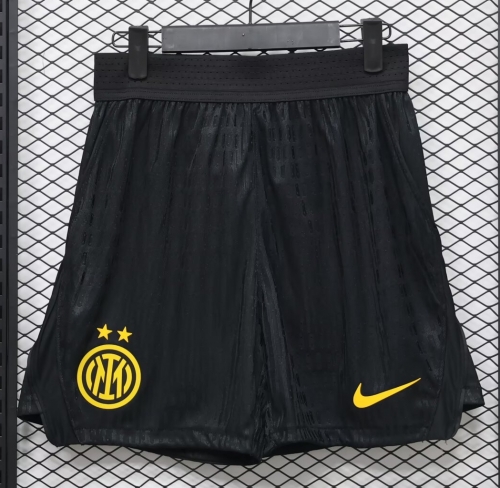 Player Version 2026/27 Inter Milan Home Black Thailand Soccer Shorts-888