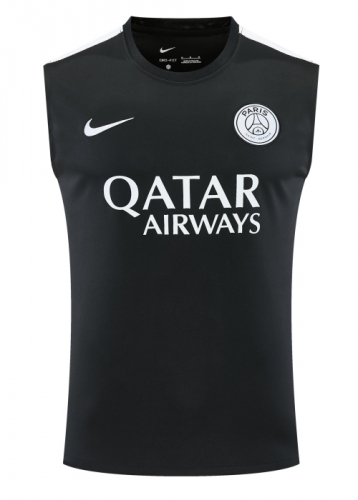 2026/27 Paris SG Black Thailand Soccer Training Vest-418