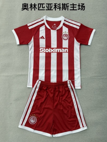 2026/27 Olympiacos FC Home Red & White Soccer Uniform-208