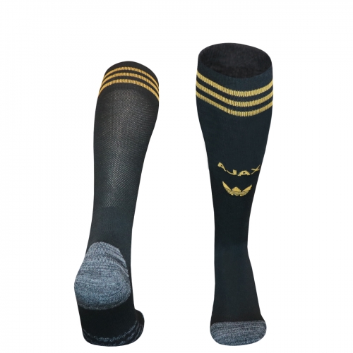 Adult & Kids 2026/27 Ajax Away Black Thailand Soccer Socks
