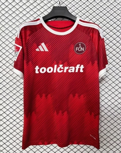2026/27 FC Nürnberg Home Red Thailand Soccer Jerseys AAA-95
