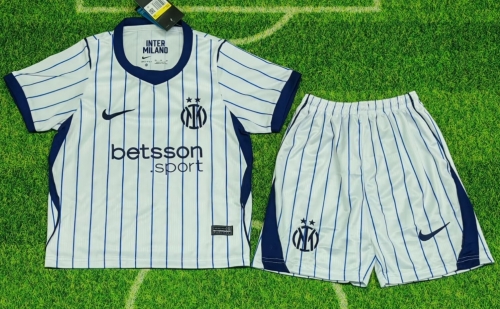 Kids 2026/27 Inter Milan Away White Kids/Youth Soccer Uniform-123/507