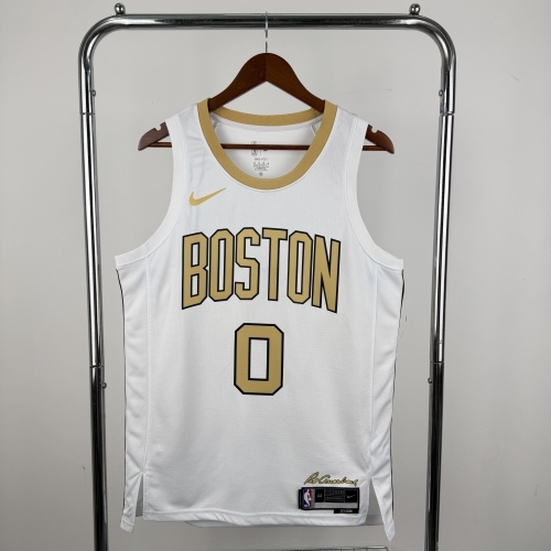 2026 Season City Version Boston Celtics White NBA #0 Jersey-311