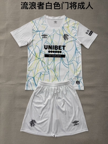 2026/27 Rangers Goalkeeper White Soccer Uniform-208