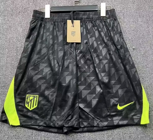 2026/27 Atletico Madrid Away Black Thailand Soccer Shorts-315