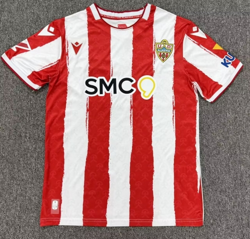 2026/27 UD Almería Home Red & White Thailand Soccer Jersey AAA-40/95