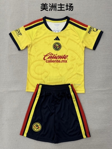 2026/27 Club América Home Yellow Soccer Uniform-208/315