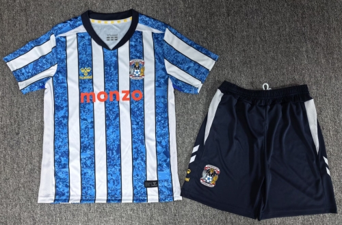 Kids 2026/27 Coventry City Home Blue Kids/Youth Soccer Jersey AAA-1040/BL