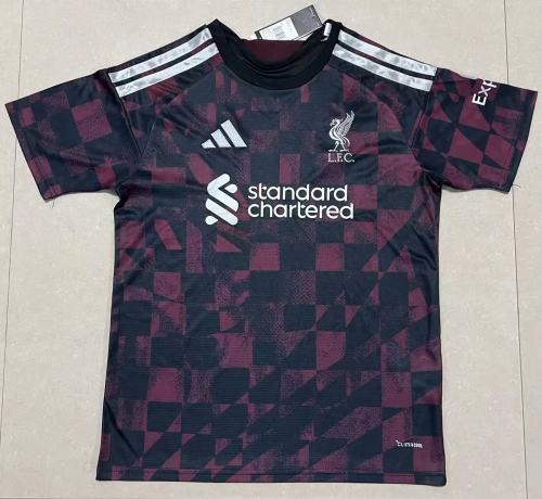 2026/27 Liverpool 2nd Away Black & Red Thailand Soccer Jersey AAA-809/23