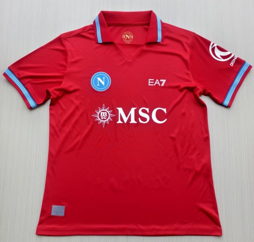 2026/27 Napoli 2nd Away Red Thailand Soccer Jersey AAA-23