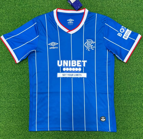 2026/27 Rangers Home Blue Thailand Soccer Jersey AAA-40/BL/416