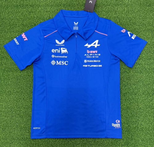 2026 #F1 High Mountain Team Blue Formula One Racing Shirts-320
