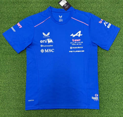 2026 #F1 High Mountain Team Blue Formula One Racing Shirts-320