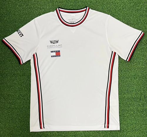 2026 #F1 Cadilla White Formula One Racing Shirts-320
