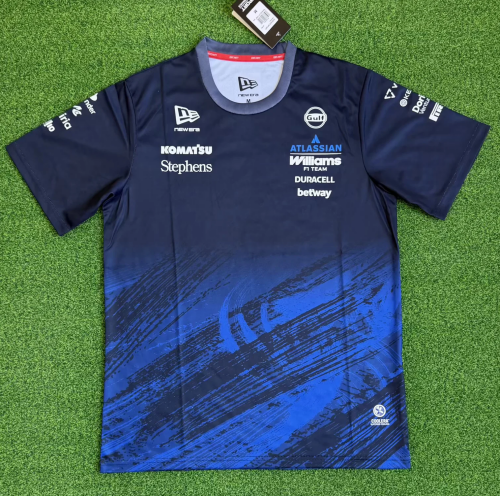 2026 #F1 Williams Blue Formula One Racing Shirts-320