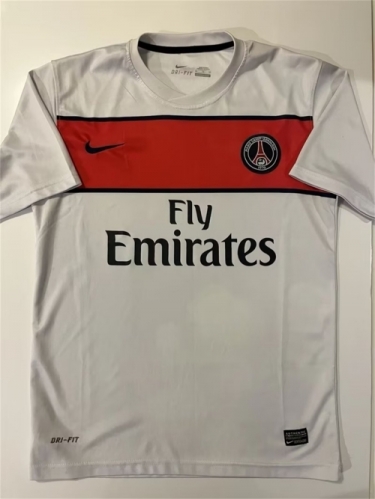 11/12 Retro Version Paris SG Away White Soccer Thailand Jersey AAA-1041