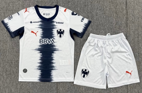 Kids 2026/27 Monterrey Away White Kids/Youth Soccer Uniform-522