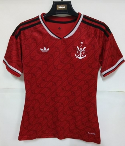 2026/27 CR Flamengo 2nd Away Red Thailand Women Soccer Jersey AAA-1116
