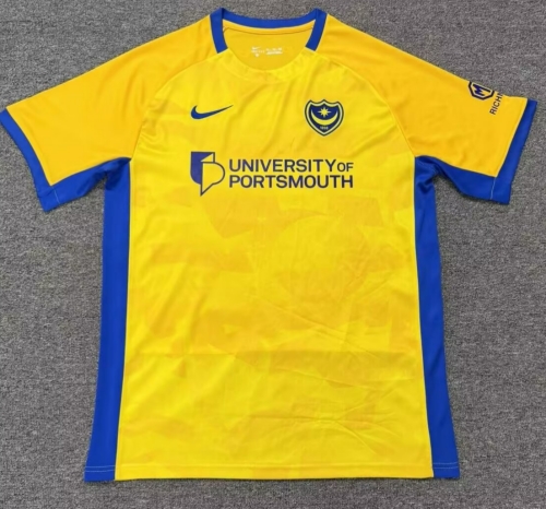 2026/27 Portsmouth Away Yellow Thailand Soccer Jersey AAA-1040