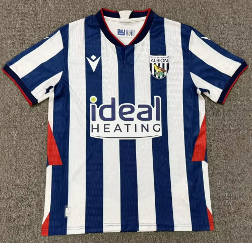 2026/27 West Bromwich Albion Home Blue & White Thailand Soccer Jersey AAA-1040