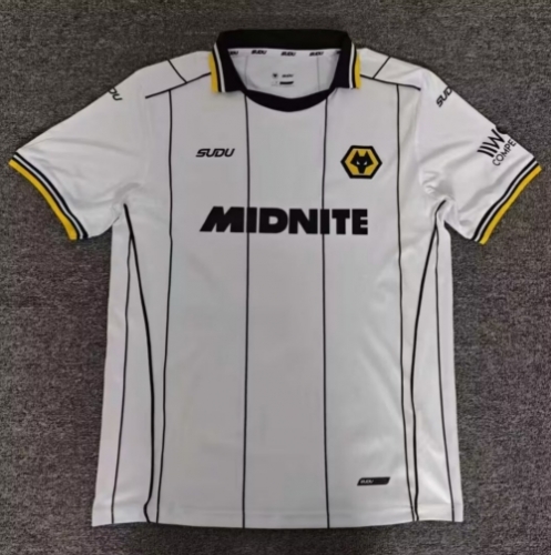 2026/27 Wolverhampton Wanderers Away White Thailand Soccer Jersey AAA-1040
