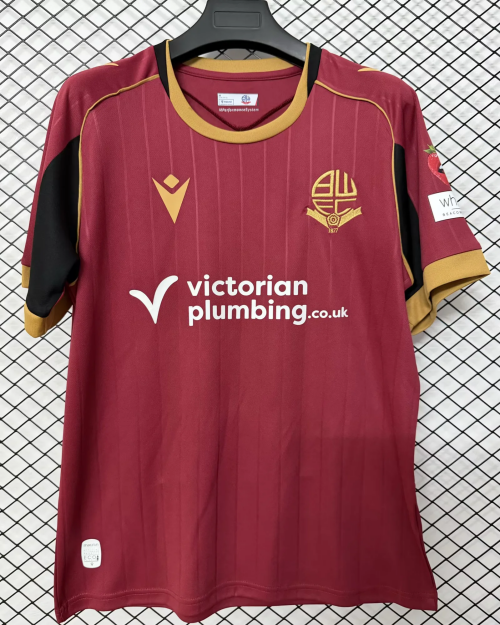 2026/27 Bolton Wanderers Away Red Thailand Soccer Jersey AAA-95/1040