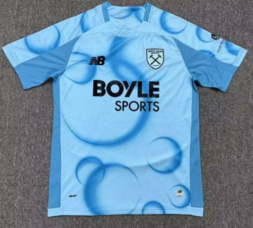 2026/27 West Ham United 2nd Away Blue Thailand Soccer Jersey AAA-1040
