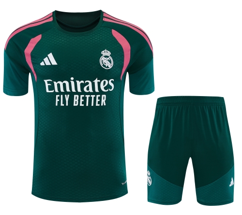 2026/27 Real Madrid Green Thailand Soccer Training Jerseys Uniform-418