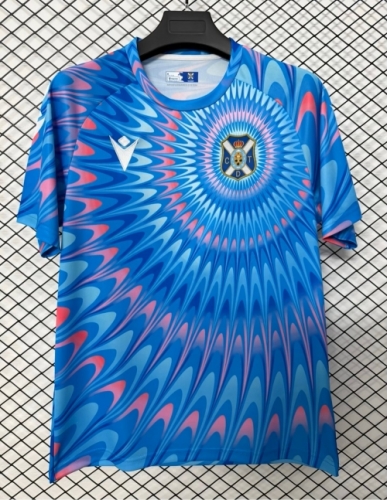 2026/27 CD Tenerife Blue Thailand Soccer Pre-Game Jersey AAA-95