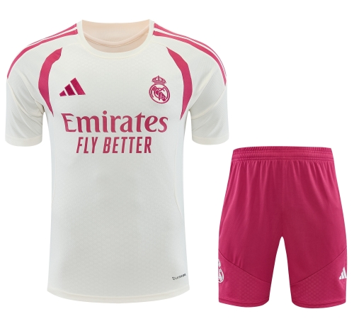 2026/27 Real Madrid Apricot Thailand Training Jerseys Uniform-418