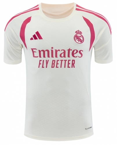 2026/27 Real Madrid Apricot Thailand Soccer Training Jerseys-418