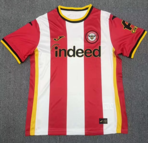 2026/27 Brentford FC Home Red & White Soccer Thailand Jersey AAA-47