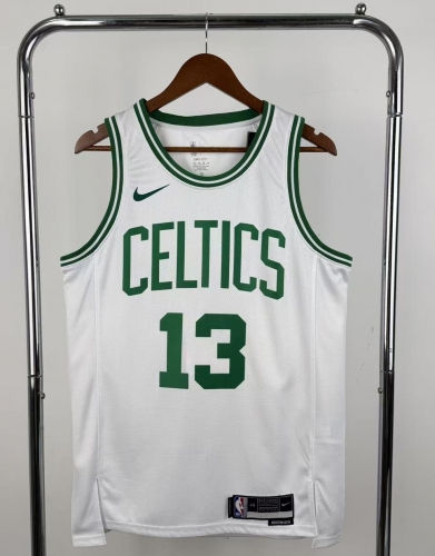 Boston Celtics White NBA #13 Jersey-311