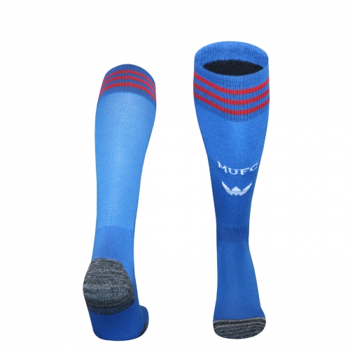 2026/27 Manchester United Away Blue Youth/Adult Thailand Soccer Socks