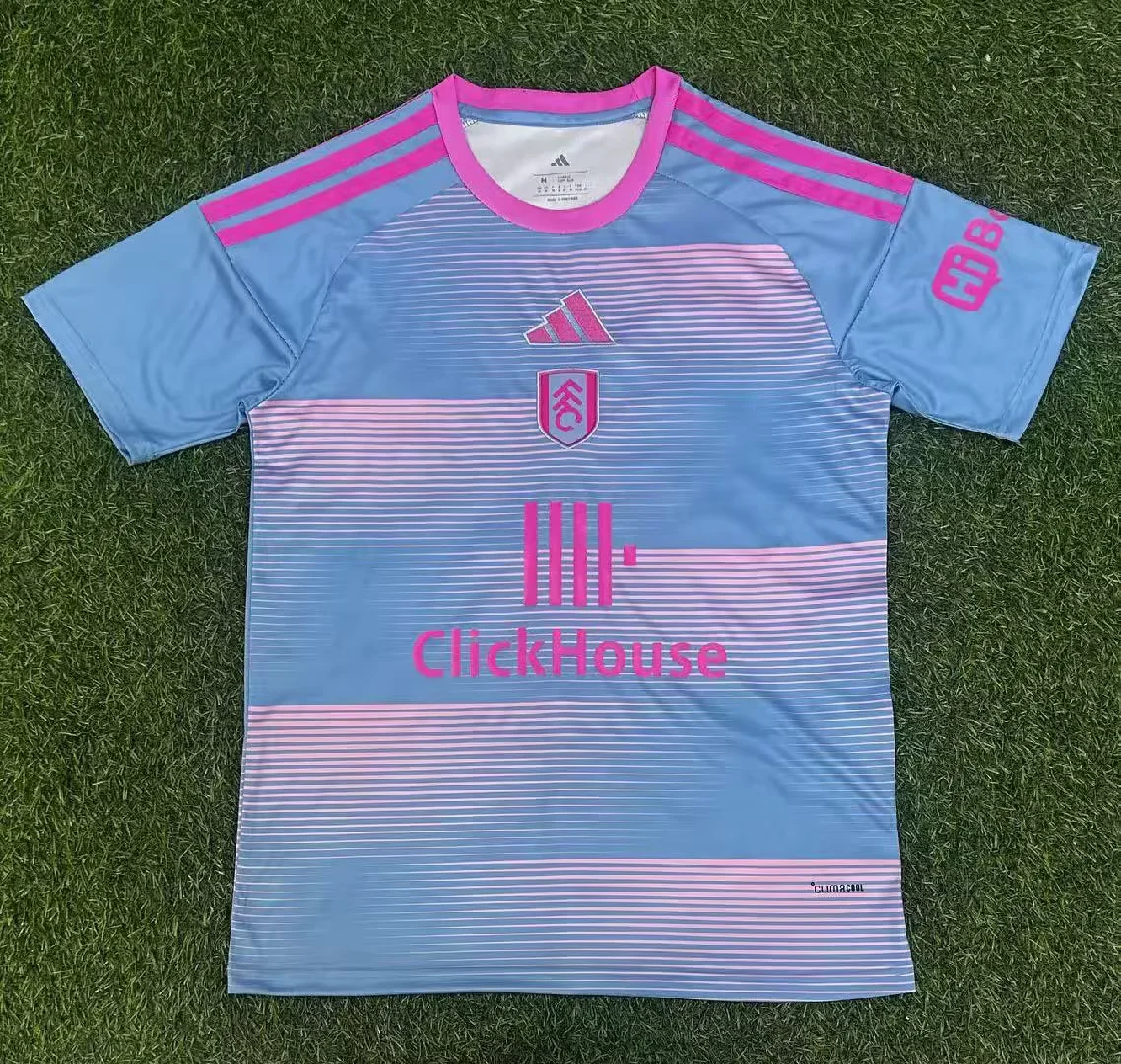 2026/27 Fulham FC 2nd Away Pink & Blue Thailand Soccer Jersey AAA-1040/416