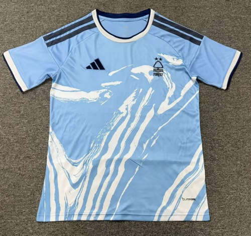 2026/27 Nottingham Forest 2nd Away Blue Thailand Soccer Jersey AAA-1040
