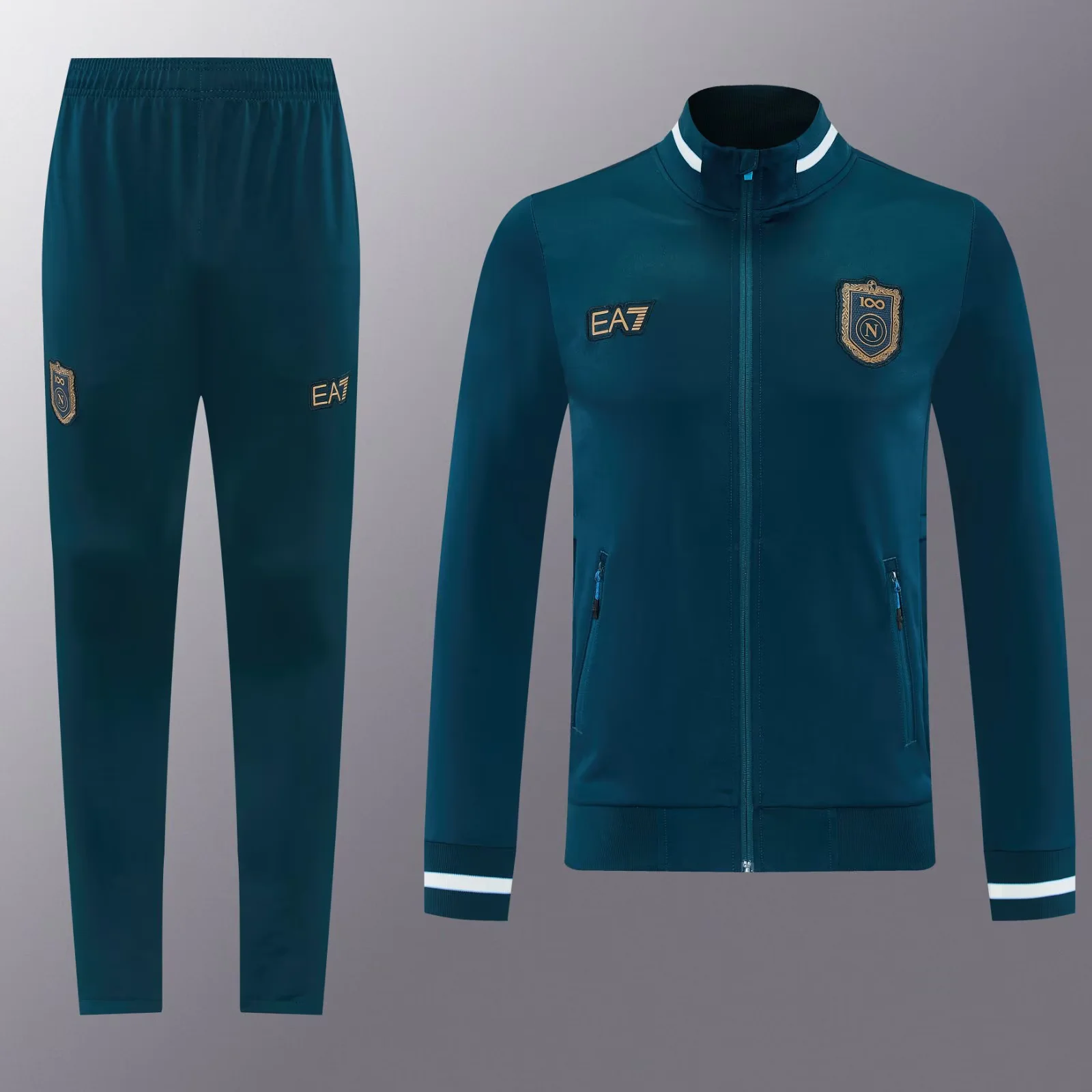 2026/27 #01 Napoli Green Soccer Jacket Uniform-LH/815