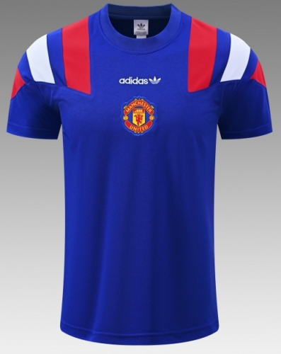 2026/27 Manchester United Blue Thailand Soccer Training Jerseys-418