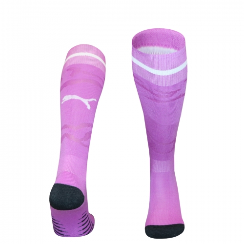 2026/27 Puma Goalkeeper Purple Adult/Kids Thailand Soccer Socks