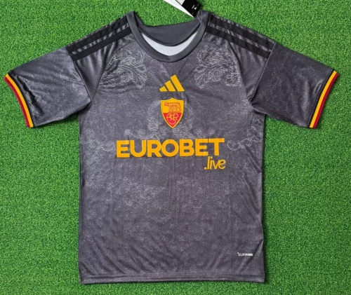 2026/27 Roma 2nd Away Black Thailand Soccer Jersey AAA-705/416/320