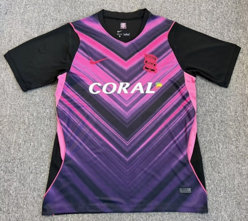 2026/27 Birmingham City 2nd Away Black & Pink Soccer Jersey AAA-95/1040